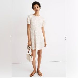 NWT Madewell Tie-Sleeve Retro Dress in Dutch Dandelions Size 12